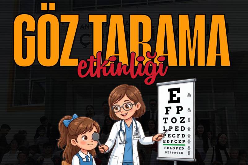 Kestel İlkokulu Göz Tarama