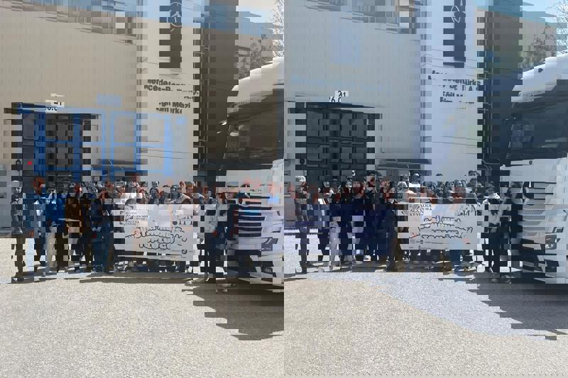 Mercedes-Benz Türk Kamyon Fabrikası ve Blokbims Entegre Tesisleri Teknik Gezisi